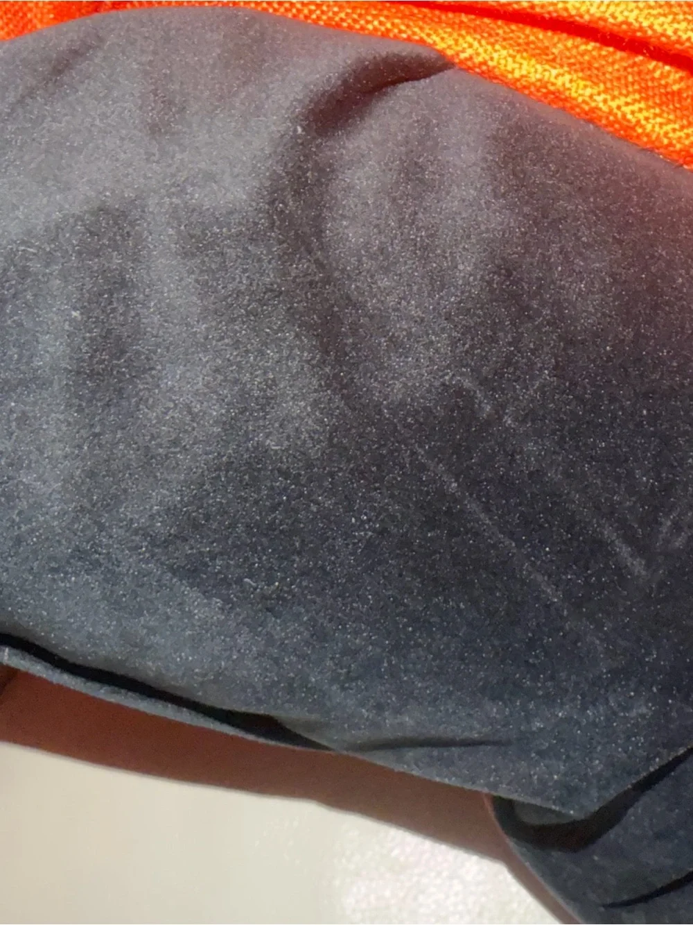 Hermès Paris Orange Logo Throw Pillow Pair
